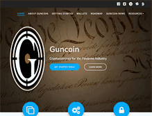 Tablet Screenshot of guncoin.info